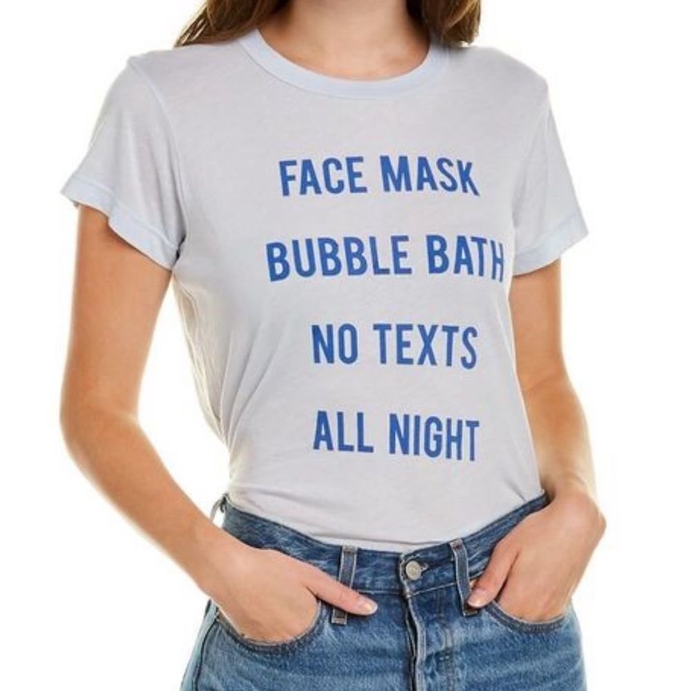 NWT Wildfox All Night Basic T-Shirt
